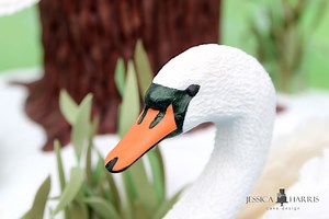 How To Make An Edible Swan Cake - FREE Tutorial
