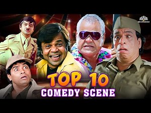 Top 10 Funniest Bollywood Comedy Scenes Ever | Rajpal Yadav, Johnny Lever, Sanjay Mishra