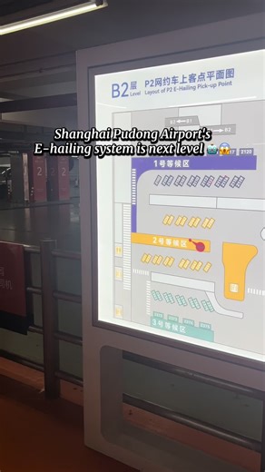 Experiencing Shanghai’s hi-tech E-hailing system 🚗✨ Shanghai at its finest. So Hi-tech 🤖😱. Laughing at my hubby here, him as vloggerwannabe 🤣 #Shanghai #ShanghaiPudongAirport #China #travel
