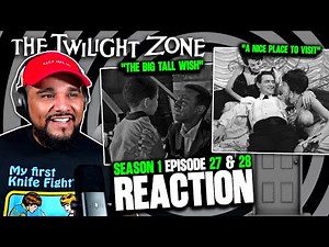 🎥😱 DOUBLE TWIST?! Reacting to The Twilight Zone 🌀 Season 1 Episodes 27 & 28 👀📺