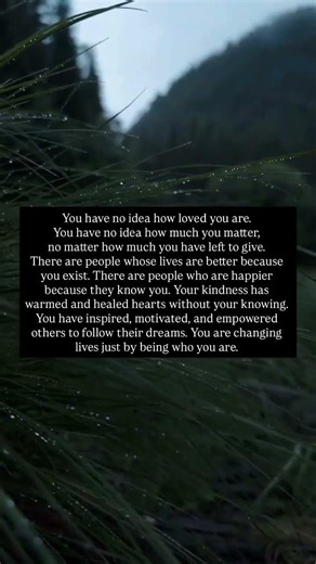 You Have No Idea How Many Lives You're Changing | #shorts