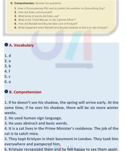 Answer the questions