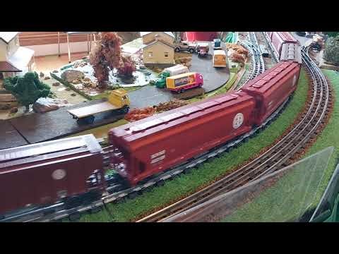 MTH Premier BNSF Grain Train National Capital Trackers