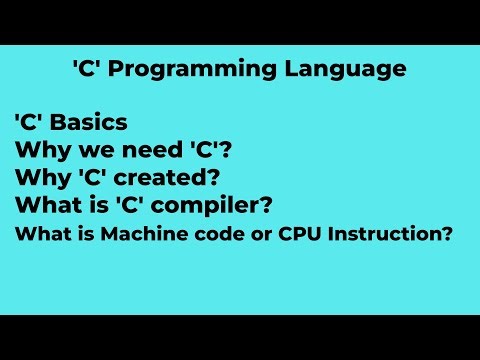 C Basics | C Programming language | Chiguru Academy | Tuition