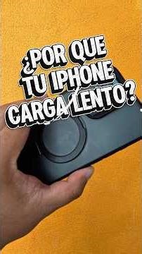 ¿Por qué tu iPhone carga tan lento? Esto lo arregla 🔋 #iPhone #Batería #TrucosIPhone #ios