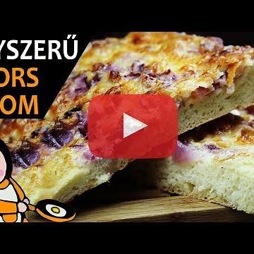 Házi kenyérlángos - Recept Videók