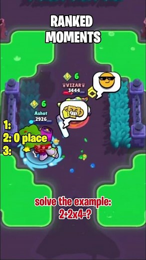 Ranking Top 3 BRAWL STARS Moments 😂 #funny #fails #brawlstars