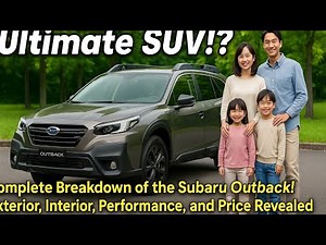 スバル・アウトバック徹底レビュー！外装・内装・走行性能・安全機能・価格まで完全解説！