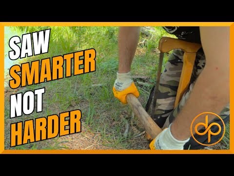 SAW LIKE A PRO!!! | Secret Sawing Techniques for Survival & Bushcraft