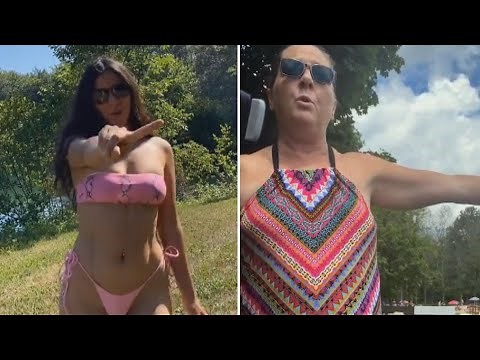 Woman Confronts Sunbather for Wearing Bikini