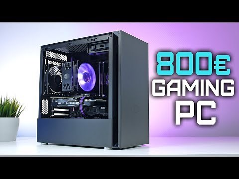 800€ Euro GAMING PC 2019 | SCHNELLSTER PC im Test + Zusammenbauen!!!