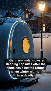 Known as “Ulmer Nests,” these pods are insulated, solar-powered shelters designed for people without homes. Each capsule can fit one or two individuals, protecting them from cold, wind, and snow. They’re equipped with sensors to alert volunteers when occupied, ensuring support and maintenance. First launched in Ulm, Germany, they represent a blend of engineering and compassion, offering dignity and survival during Europe’s harsh winters. | Holiday Homes