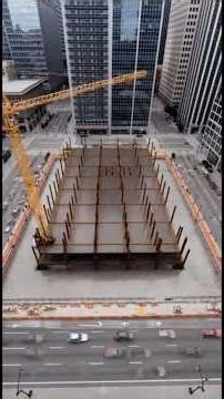 Time Lapse: Building a Glass Skyscraper From Empty Lot to Skyline