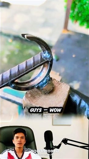 “How to Make a Hammer from an Old Bearing! 🔨 (Genius DIY Idea)”