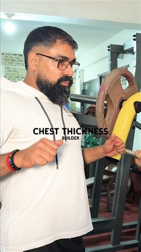 Hammer Machine Press Chest Thickness Builder | PRF Muscle Blueprint #gym #workout #viral #shorts