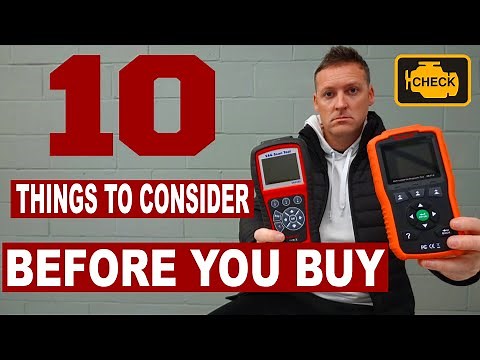 Watch BEFORE you buy an OBD2 Scan Diagnostic Tool - 10 THINGS TO CONSIDER