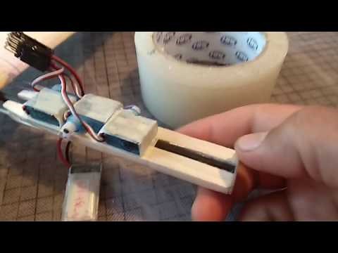 1m balsa DLG glider with ailerons - scratch build DIY