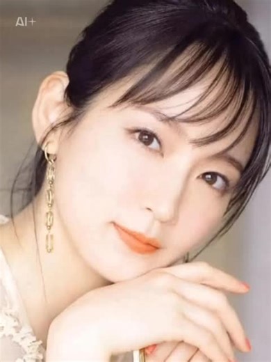 吉岡里帆のAI生成エフェクト