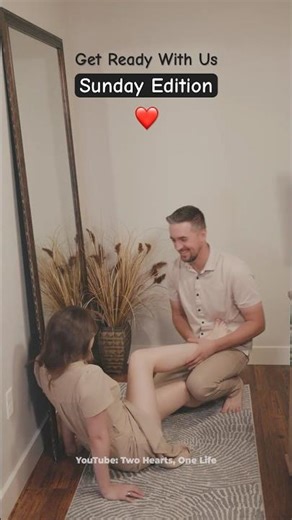 Sunday Morning With My Favorite Person - Get Ready With Us 🤍 #MarriageLife #LoveStory #shorts