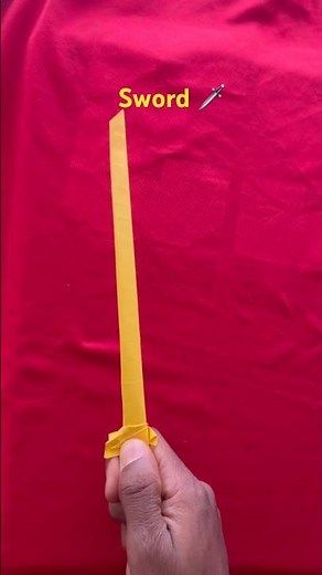 100% Paper Sword That Actually WORKS – DIY Challenge!