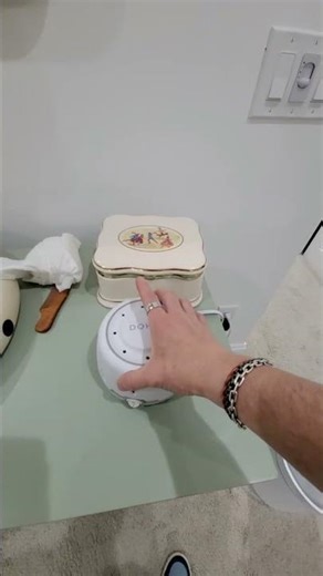 Yogasleep Dohm UNO White Noise Sound Machine (White) With Real Fan Inside for Non-Looping White Nois