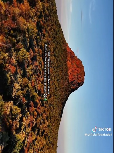 Modimolle Mountains: Close-Up Drone View of the Backside