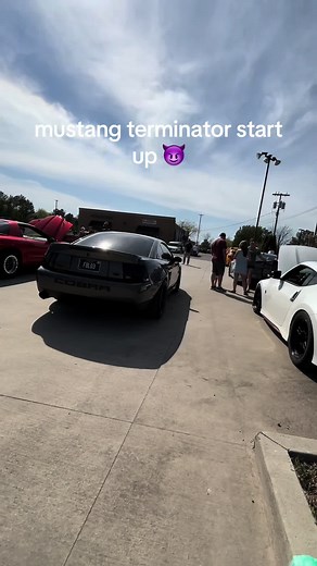 #carmeet #car #fyp mustang terminator start up 😈
