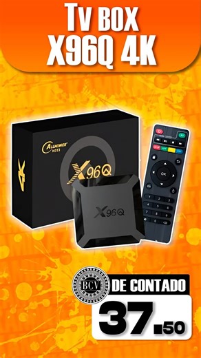 Kamikaze | 📦 X96 TV Box 4K – ¡Entretenimiento Ultra HD en tu Pantalla! 🎬🚀 Ref. 37,50$ 🌟 CARACTERÍSTICAS PRINCIPALES: ✔ Procesador Quad-Core de Alto... | Instagram