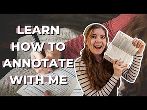 annotate a book with me for the FIRST TIME *EVER* | how to annotate books reading vlog