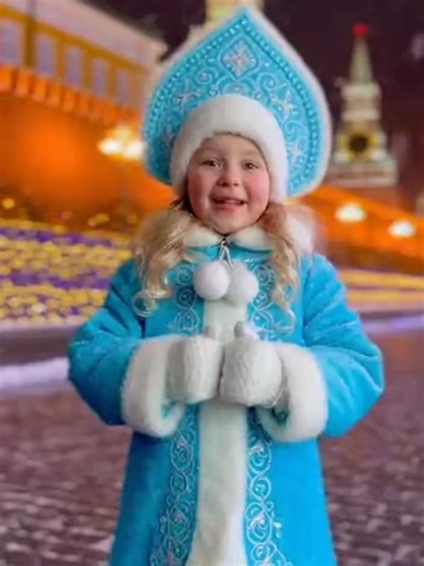 NEW YEAR GREETINGS FROM A LITTLE SNEGUROCHKA❄️👧✨ A tiny Snow Maiden sends warm wishes of joy, kindness, and winter magic to everyone welcoming the New Year. May your days be bright and your nights filled with fairy-tale wonder🎄🤍✨ Let the coming year bring peace, happiness, and beautiful moments shared with loved ones. May snow sparkle, bells ring softly, and dreams come true✨❄️🎶 Happy New Year❕🎆🎁🤍