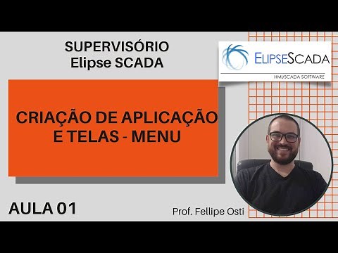 Elipse SCADA - Aula 01 - Criação Aplicação + Navegação Telas