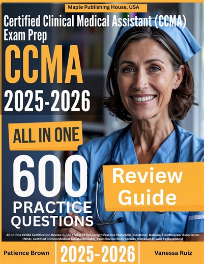CCMA Exam Prep 2025-2026: All-in-one Review Guide   600 Practice Questions - Etsy