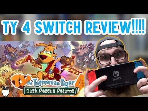 TY The Tasmanian Tiger 4: Bush Rescue Returns - Switch Review | ‪@TheKromeStudios‬