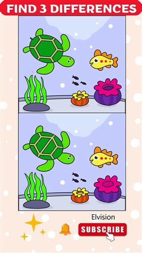 Find The Difference! #56 #findthedifference #spotthedifference #間違い探し #脳トレ