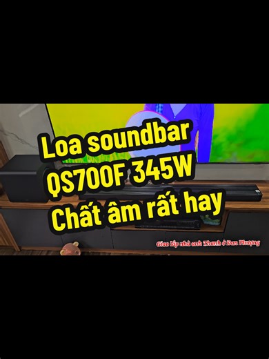 Loa Soundbar Samsung QS700F: Chất Âm Tuyệt Vời