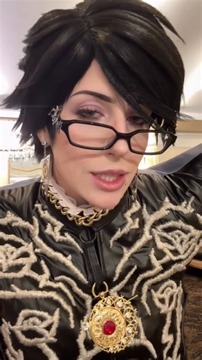 Maddie on Instagram: "After 7 YEARS , I finally redid my Bayonetta 2 cosplay :D I am so pleased with the wig !!!!! . #bayonetta #bayonettacosplay #bayonetta2 #cosplaywig #wigcommission"