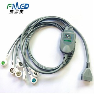 [Hot Item] Compatible with Burdick Cardiac Science X12 One-Piece Holter ECG Cable