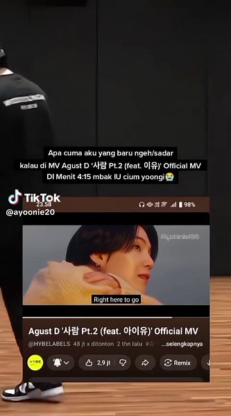 woii🫵sekte ymm official🤧cepetan tonton lg mv'y perhatikn baik² dari awal-akhir 😱😫 #suga #yoongi #bts #btsarmy #4u