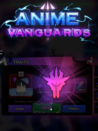 Can't get over his shiny! #animevanguards #animelaststand #robloxfyp #fypシ #fyp