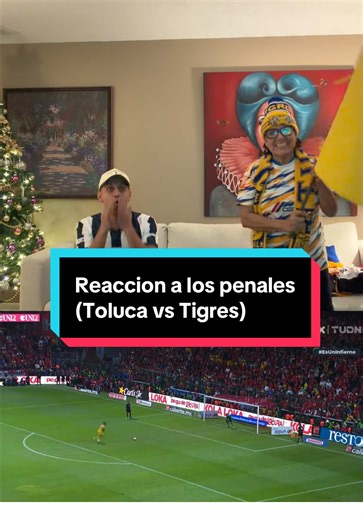Reaccion a los penales de Tigres vs Toluca 😳 22 penales cobrados!! #penales #toluca #tigres #penalties