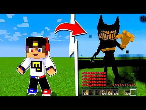 КАК ИГРАТЬ ЗА БЕНДИ МОД в МАЙНКРАФТ ! ДЕВУШКА НУБ И ПРО ВИДЕО ТРОЛЛИНГ MINECRAFT Bendy