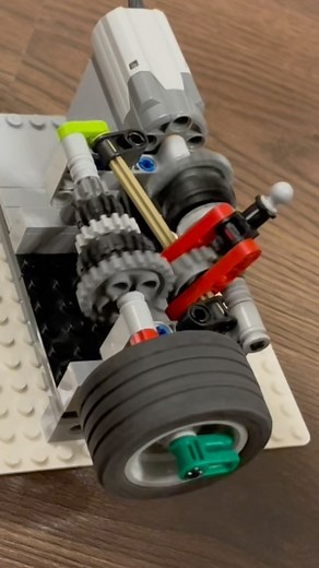 Lego technic 5 speed gearbox #lego #technic #legotechnic #gearbox #transmission #mechanical #engineering #legotechnicmoc | Bricks Master Builders