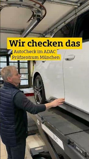 AutoCheck im ADAC Prüfzentrum München ✅ #adacsüdbayern #adac #südbayern