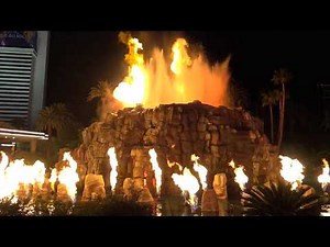 Volcano Show - The Mirage - Las Vegas