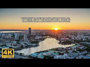 Yekaterinburg, Russia 🇷🇺 | 4K Drone Footage