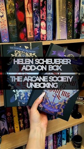 Helen Scheuerer – The Arcane Society add-on box – unboxing