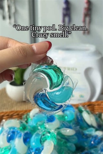 “50% Off the Pods That Changed My Laundry Game”#LaundryHacks #SmellsAmazing #FreshClothes #TikTokMadeMeBuyIt #LifeHacks