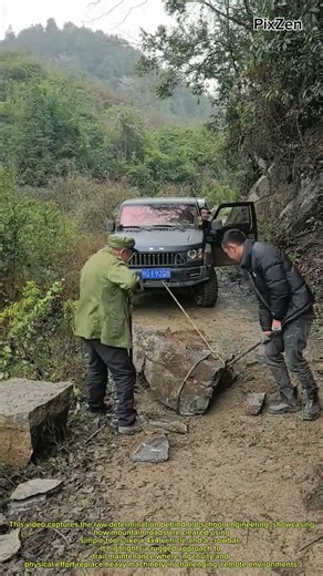 Old School Engineering: Clearing Mountain Roads the Hard Way Extreme Trail Maintenance Using a 4x4