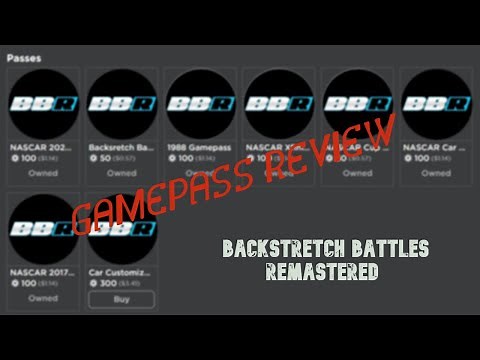 Backstretch Battles Remastered Gamepass Car Showcase