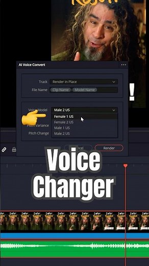 Don't Like Your Voice...? CHANGE IT! - DaVinci Resolve 20